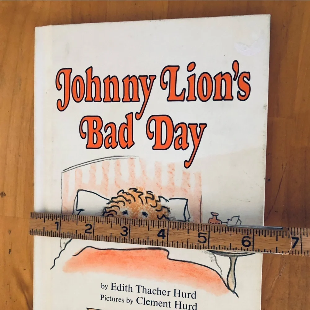 Johnny Lion's Bad Day Book 1970 hardcover